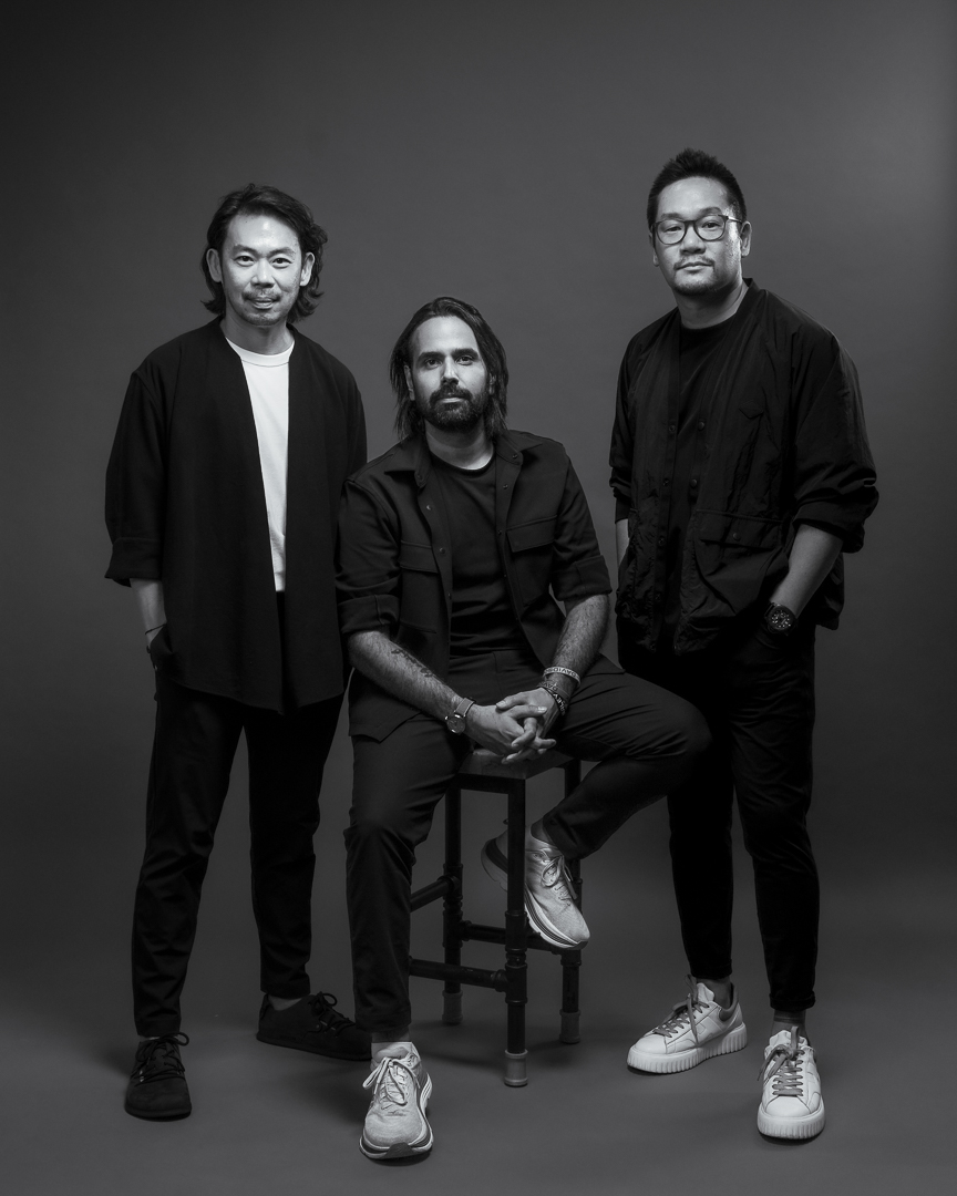 The Future.Pro co-founders — Gerald Ang, Brian Liu and Konain Saif